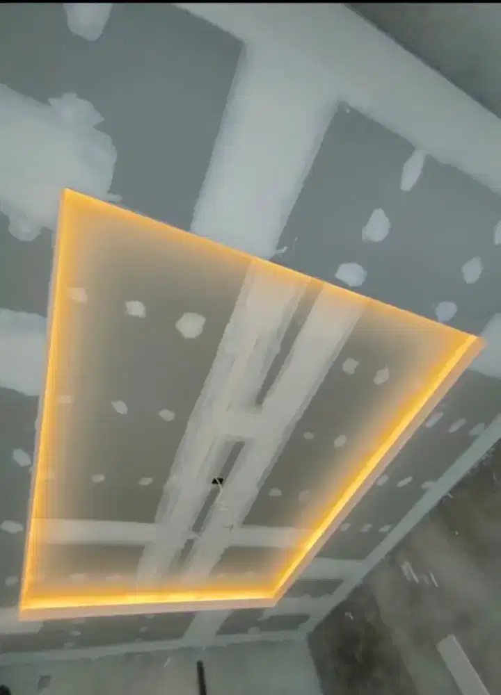 Jasa pemasangan pelafon gipsun, pvc