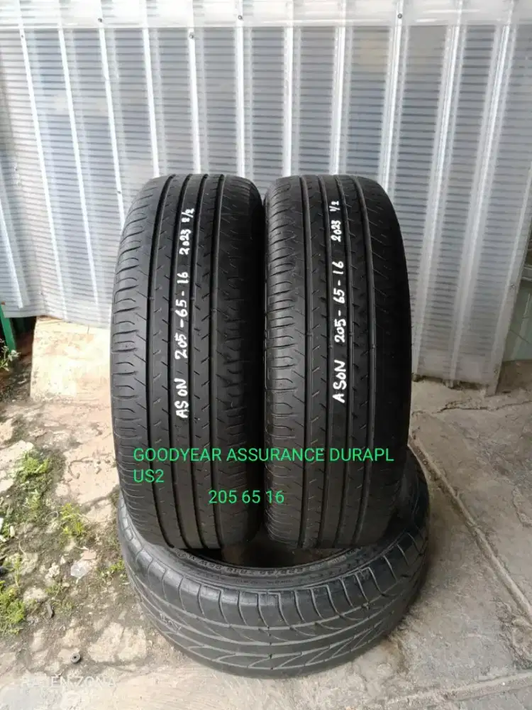 2 pcs ban second GOODYEAR ASSURANCE DURAPLUS2 205_65_16 (2023)