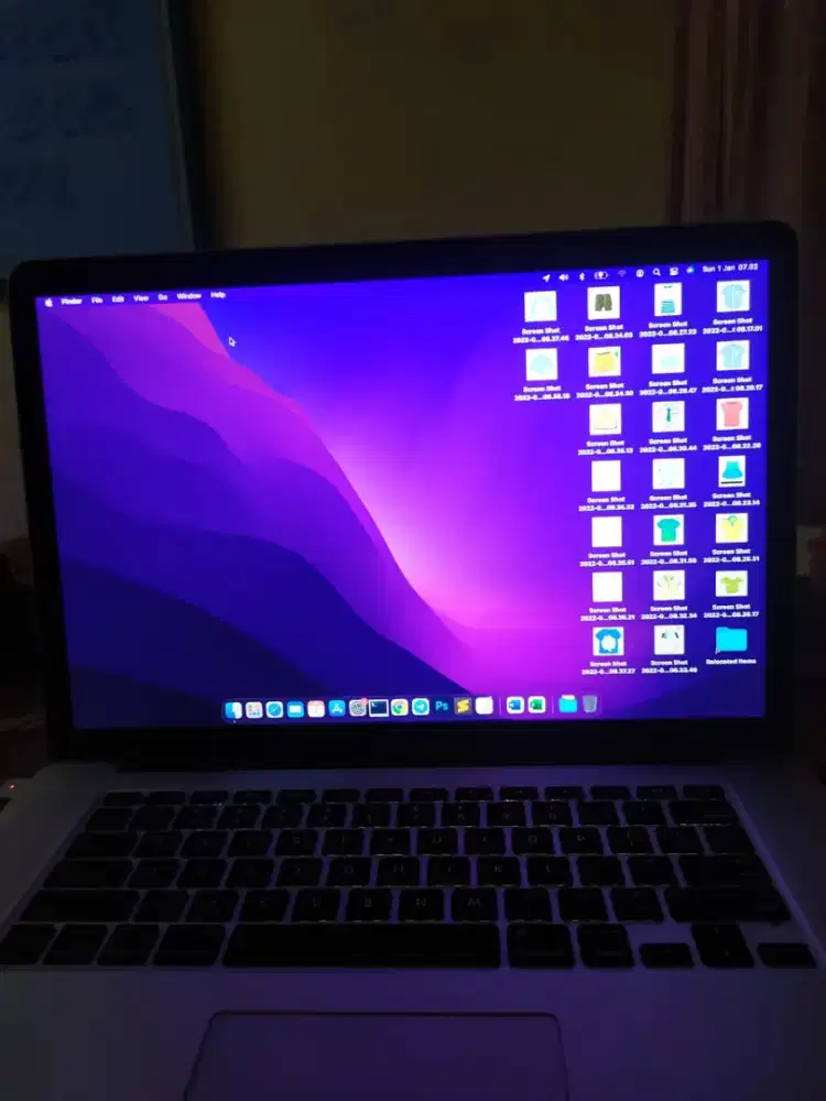 Laptop Macbook Pro core i7 2015 Retina display Ram 16/512 Gb