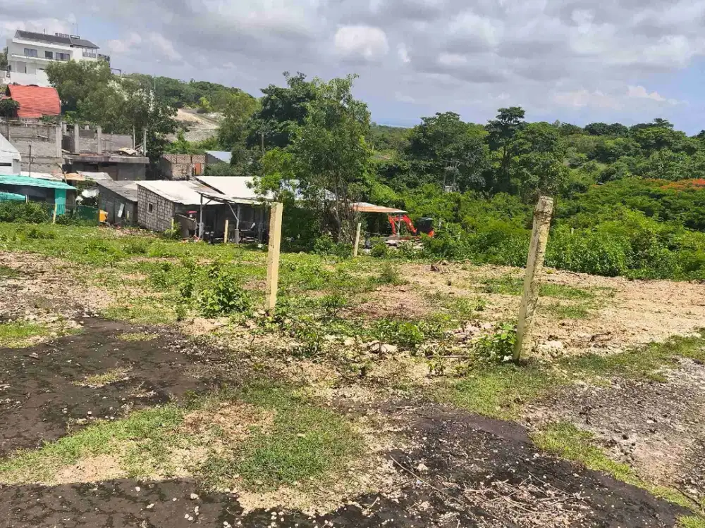 dijual tanah second floor ocean view luas 6,19 are IDR 380 juta per are dekat beranda bukit Kutuh Kuta Selatan Badung Bali