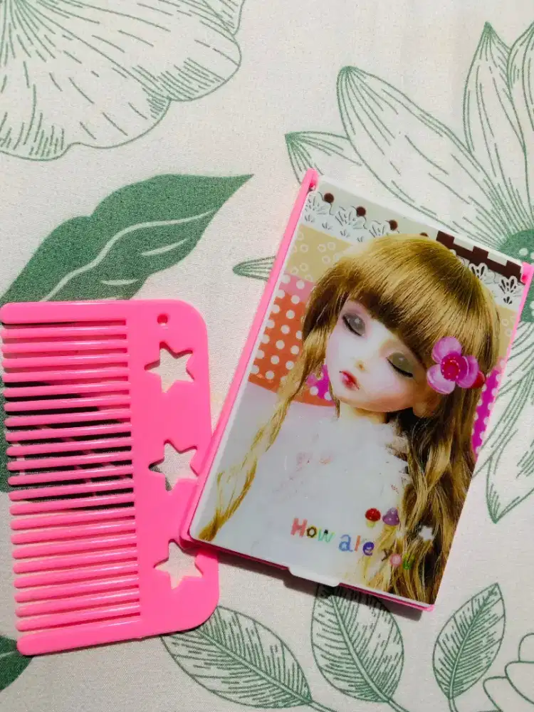 Kaca + Sisir Pink