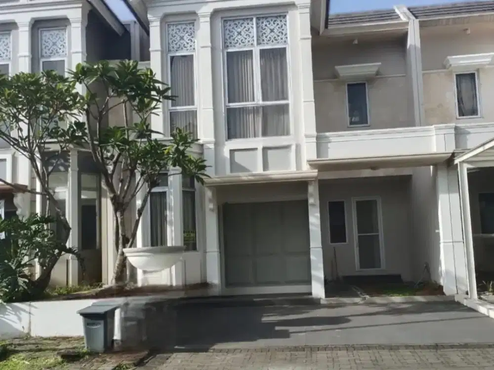 Rumah Bagus Di BSD Green Wich Tangerang Luas 8x20 2 Lantai Semi Furnish