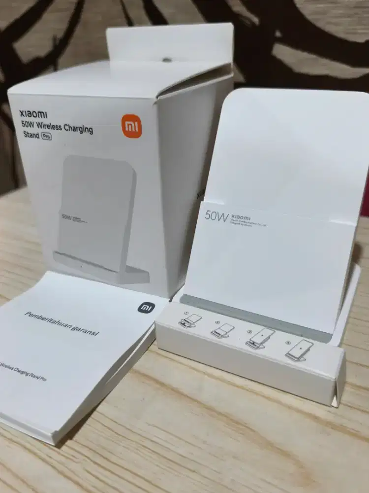 Xiaomi 50w Wireless Charhing Stand Pro Mulus