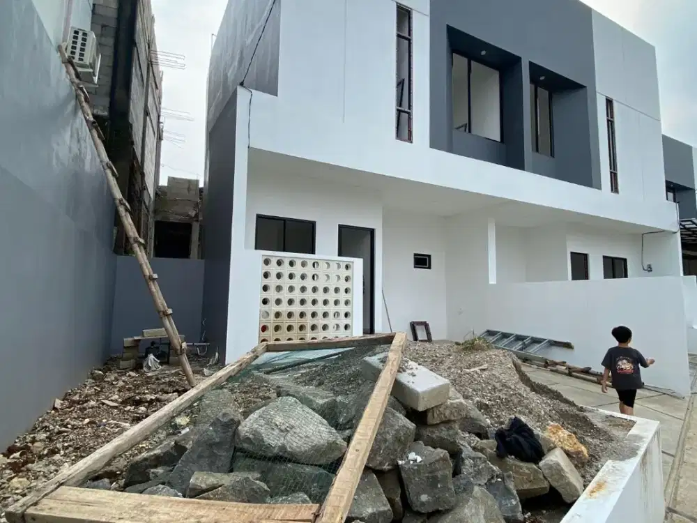 Town house 20 langkah ke jalan raya kalimulya depok