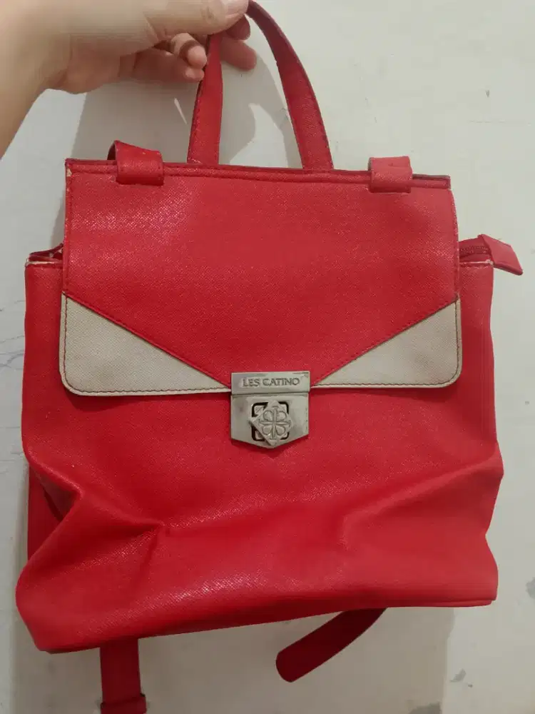 Tas ransel kulit les katino