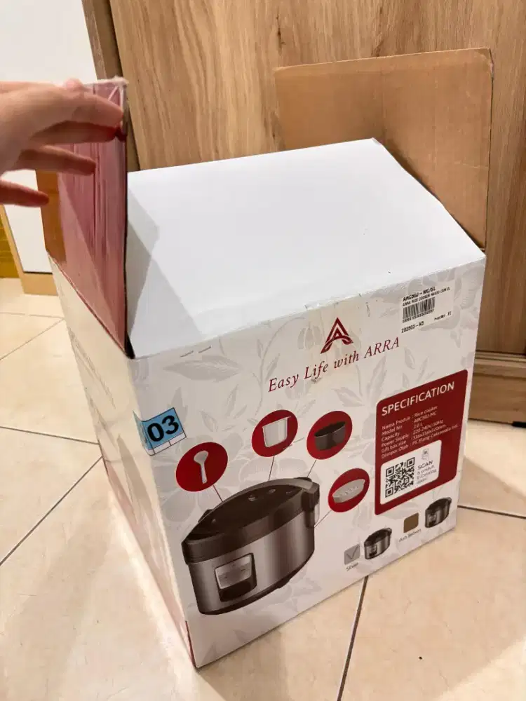 RICE COOKER ARRA 2L
