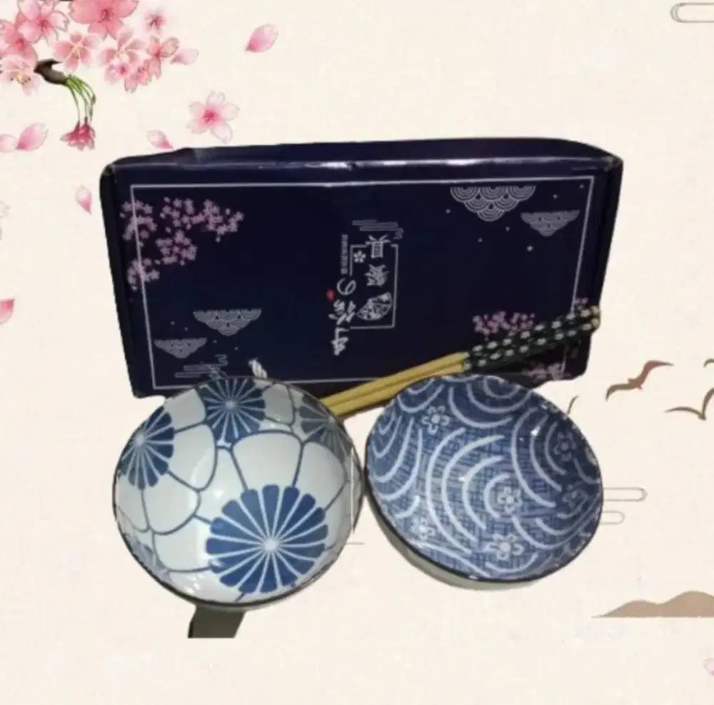 alat makan nuansa Jepang