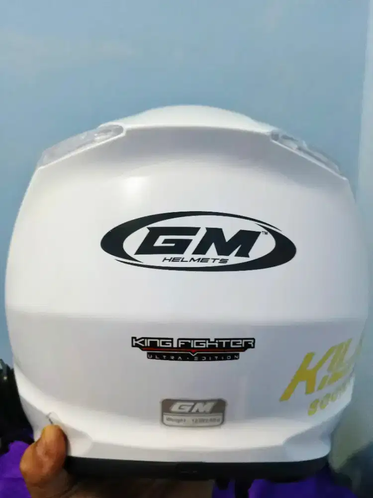 Jual Cepat Helm GM Fighter Ultra+Intercom A19s