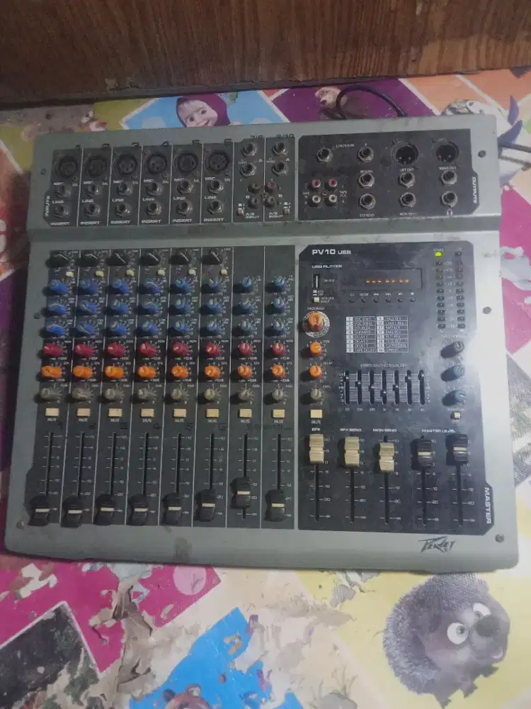 Jual power mixer plus  3 speaker