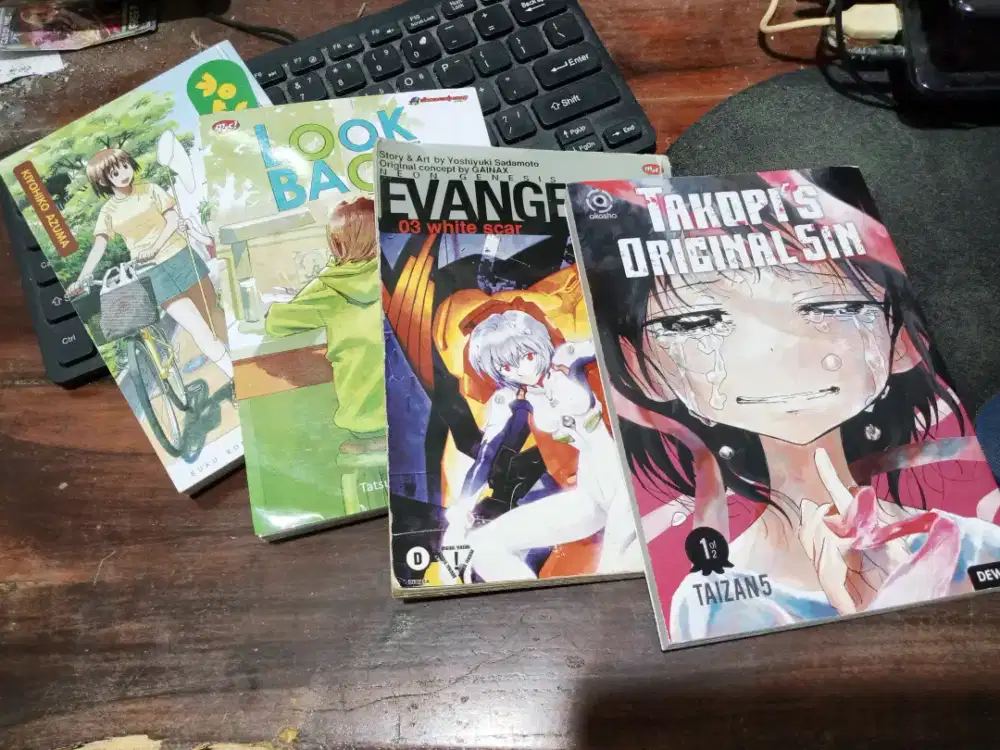 Jual manga bekas (ada minus)