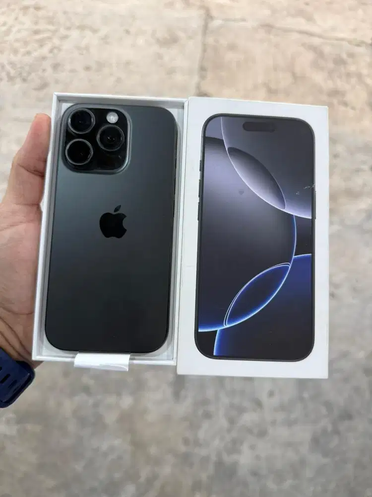 iphone 16 pro 128 ibox ( 1 bulan pakai)