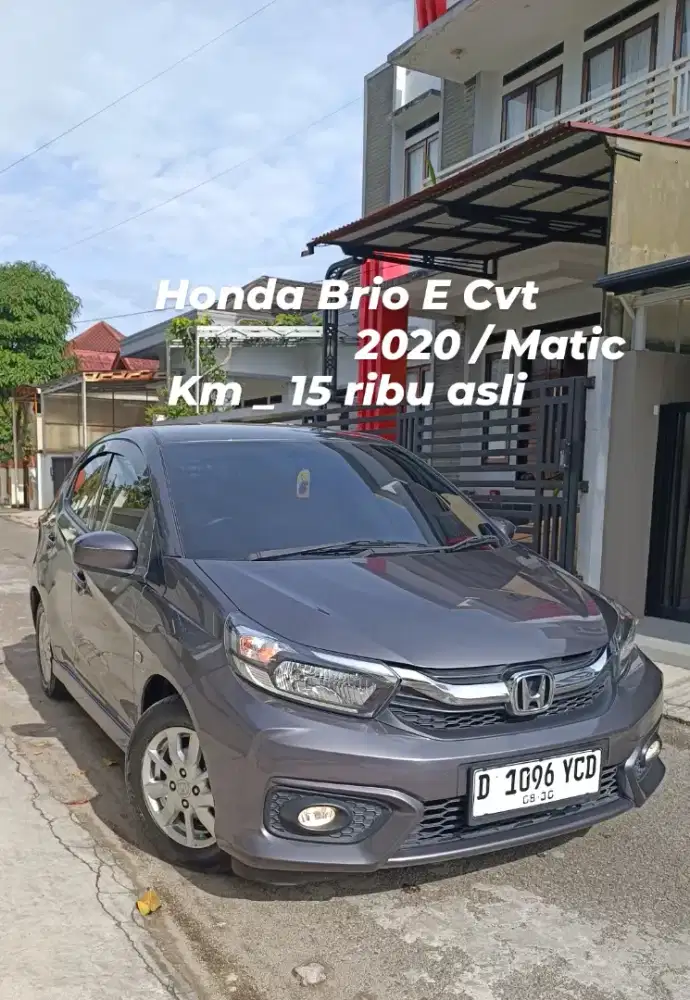 Honda Brio E CVT. KM_16 Ribu Asli