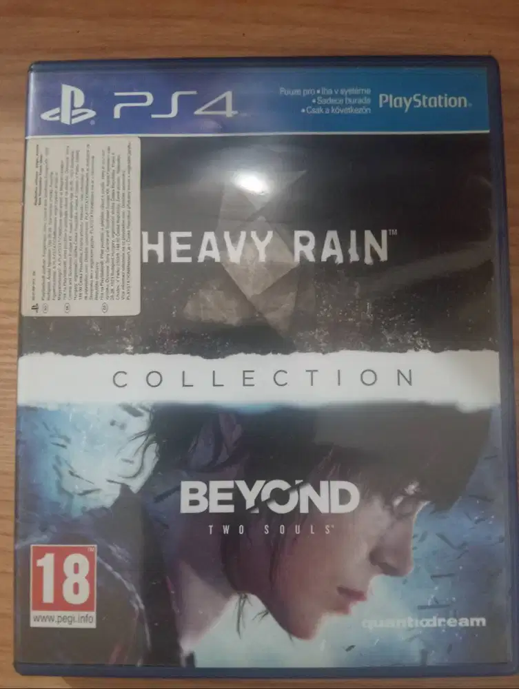 Kaset PS4 BD Heavy rain & Beyond two souls collection