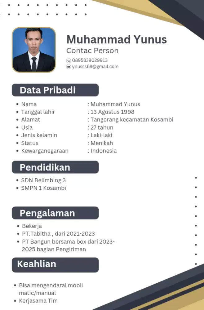 Mencari pekerjaan driver