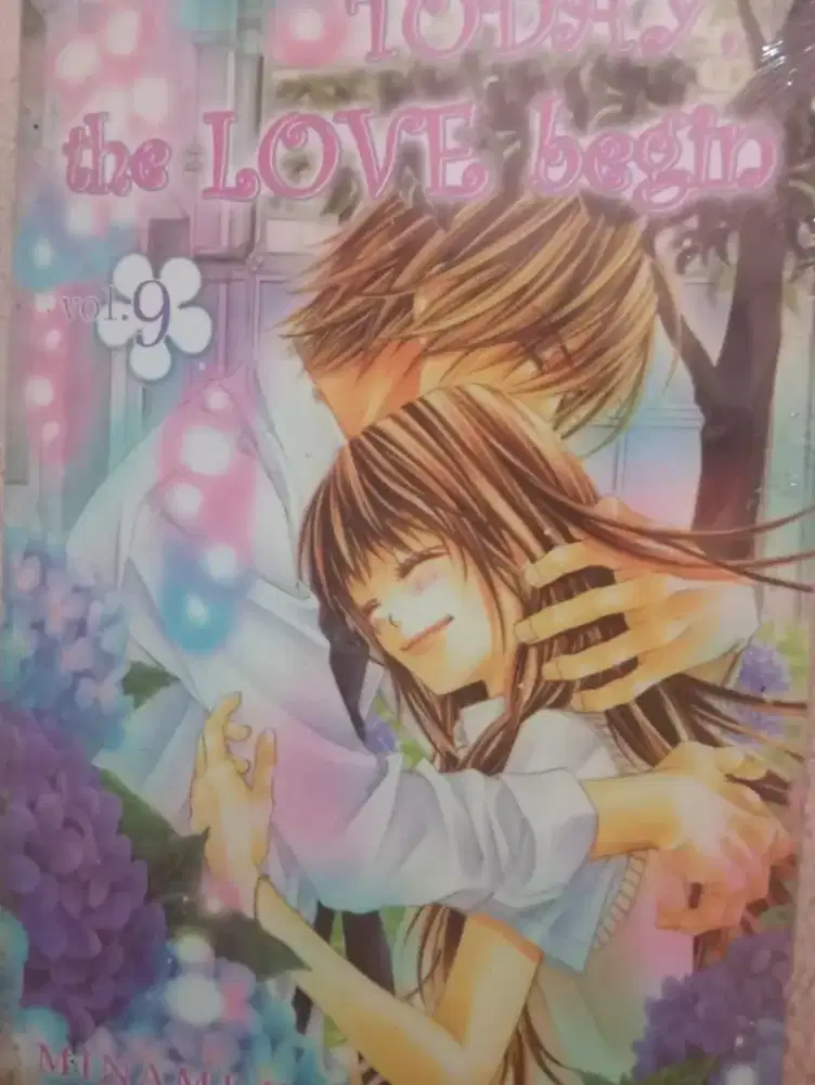 buku komik TODAY, THE LOVE BEGIN vol.9