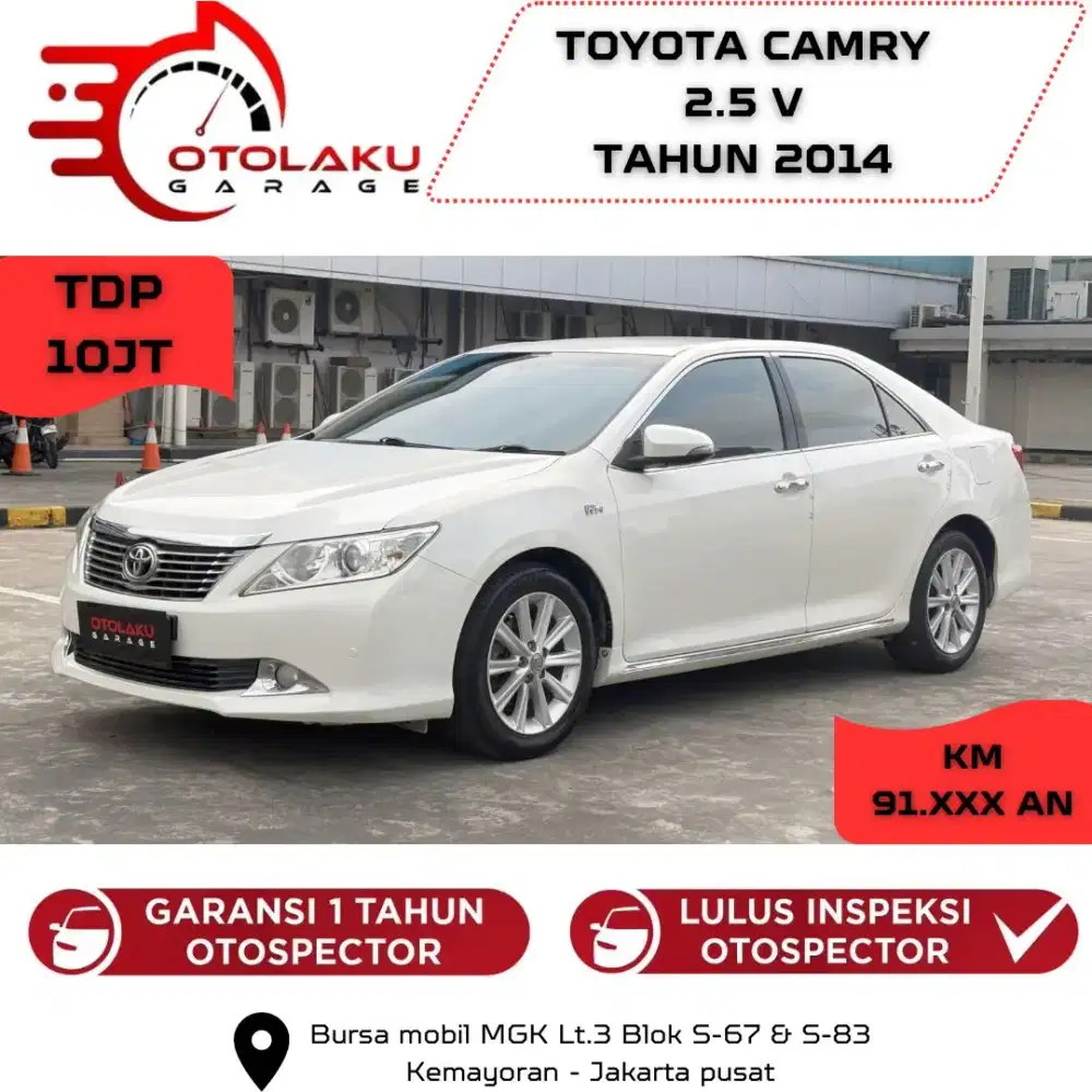 [TERMURAH] TOYOTA CAMRY V 2.5 A/T PUTIH