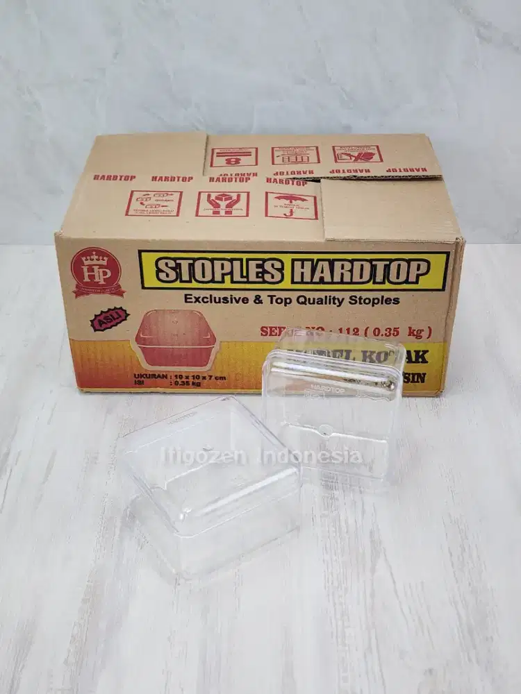 Preloved Baru Isi 1 Dus (1 Lusin) - Toples Hardtop SN 112