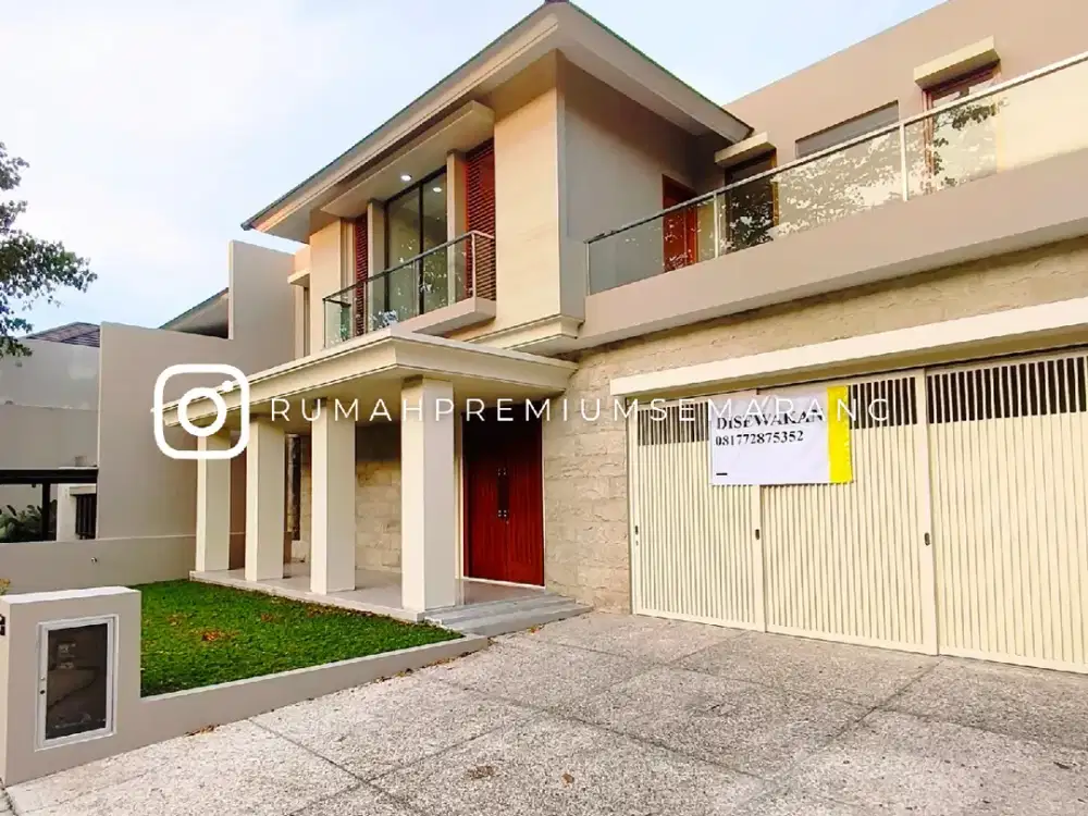 disewakan rumah mewah, citrasun garden dekat akses tol, undip tembalang dan akpol