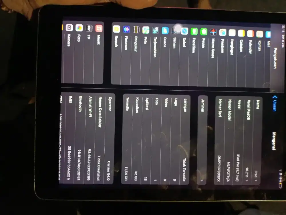 Dijual Ipad pro 32gb