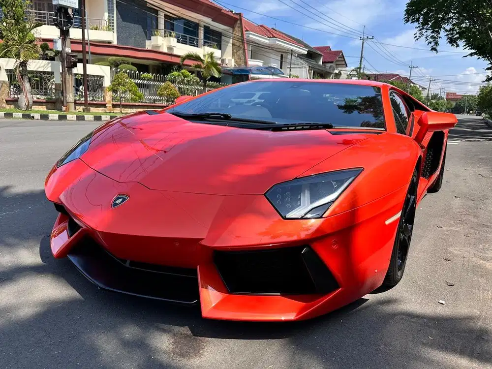 Lamborghini Aventador 2012 ATPM KM 9rb super istimewa, service record