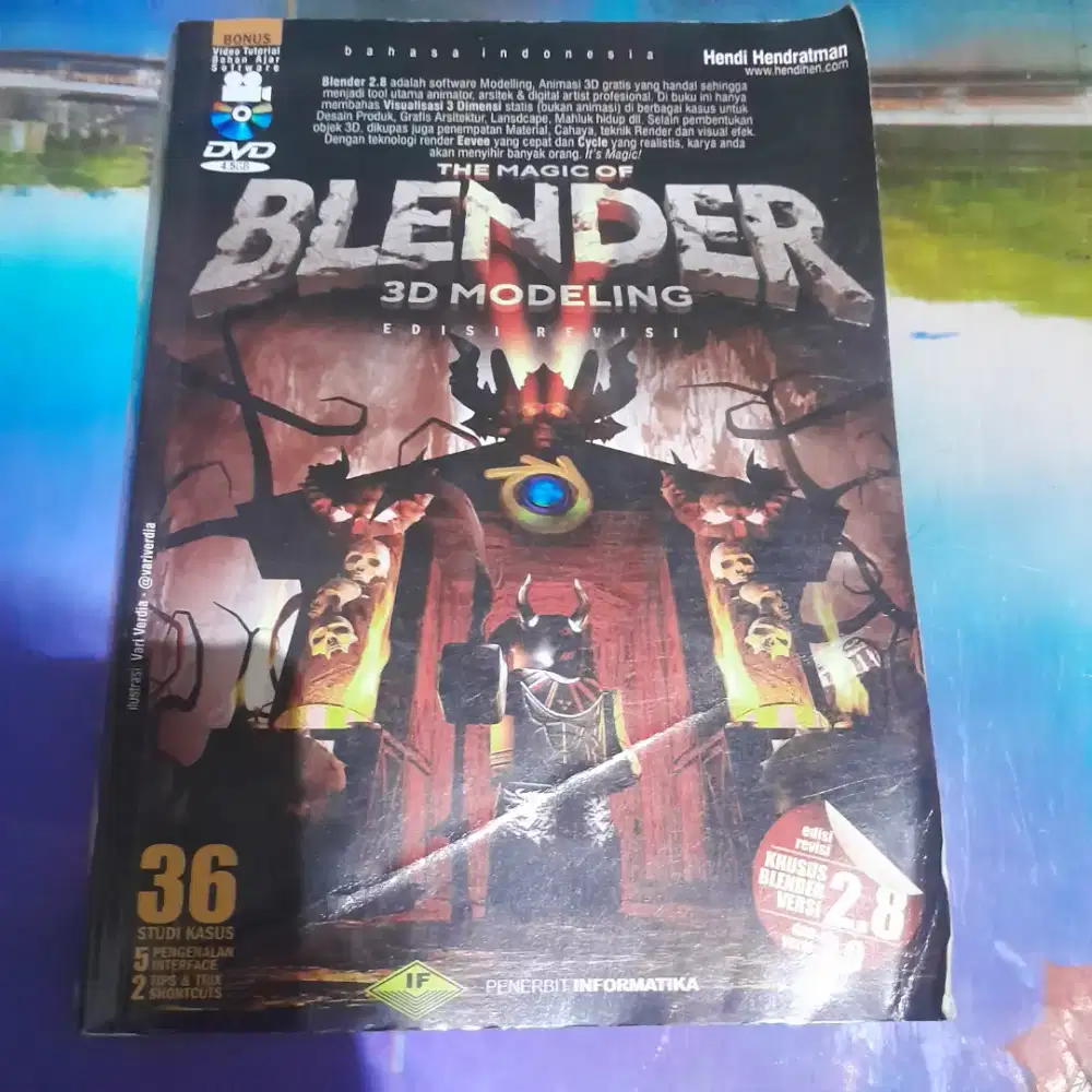 Buku panduan Blender 2.8 dan 2.9