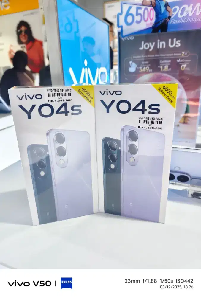 New vivo y04s 8/64