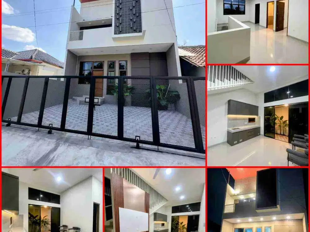 rumah baru 2 lantai siap huni condongcatur