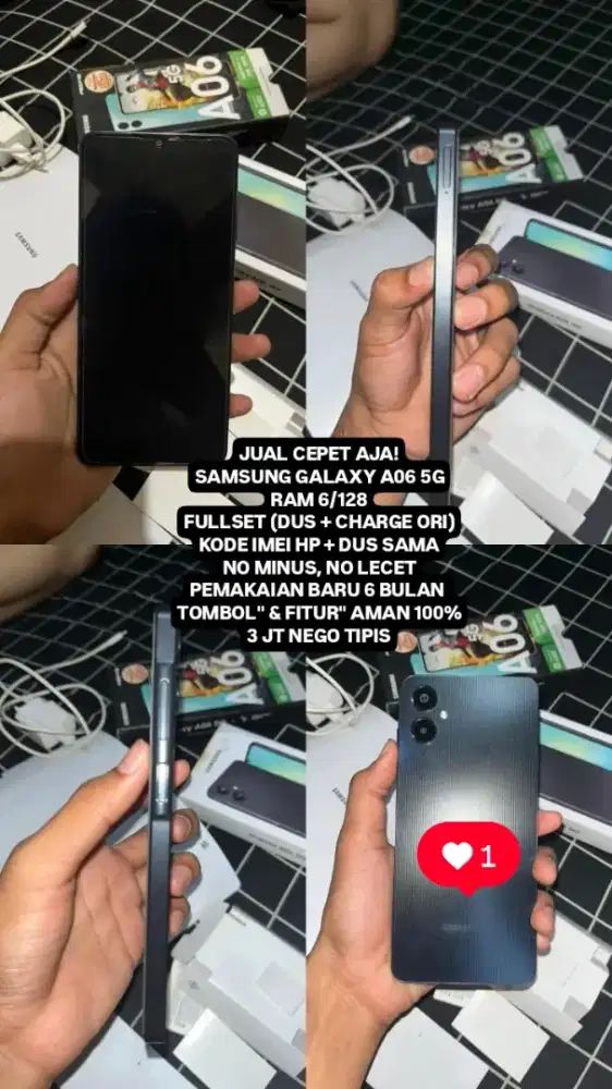 Jual Cepat HP Samsung Galaxy A06 5G RAM 6/128