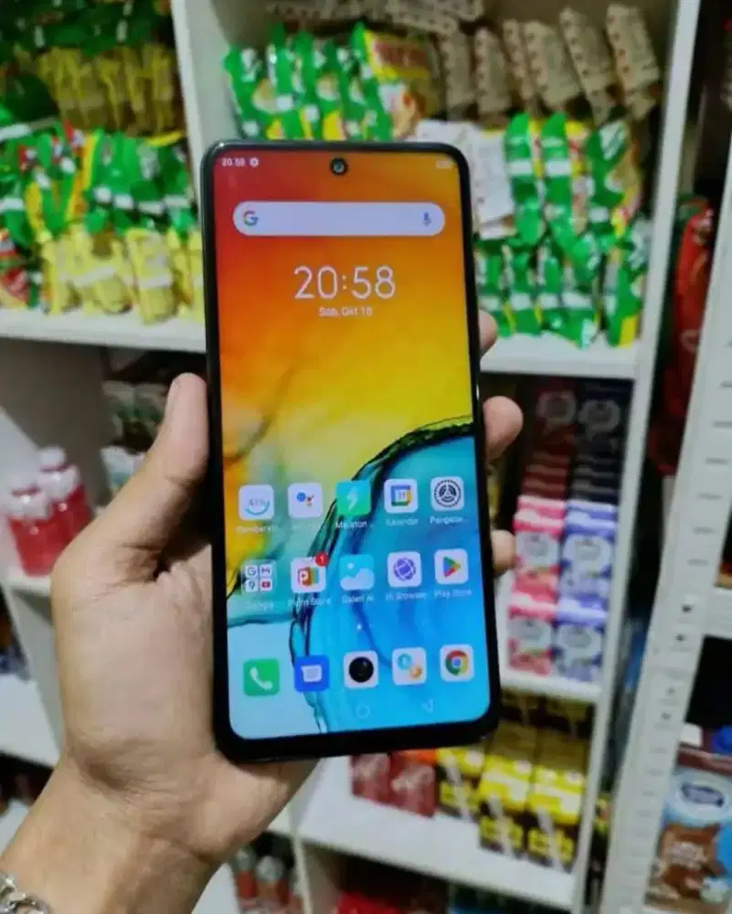 INFINIX Hot 11S NFC Mulus Like New Bisa Tukar Tambah