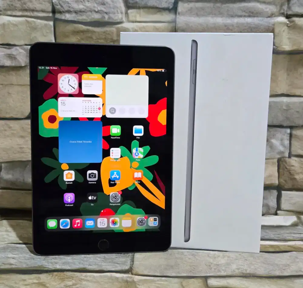 Ipad Mini 5 64Gb Resmi ibox Wifi Fulset segel mulus 95%