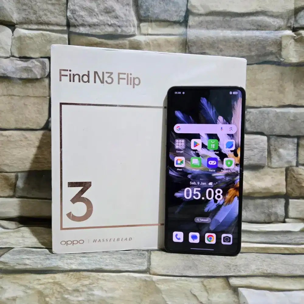 Oppo Find N3 Flip 12/256 Fulset segel mulus 98%