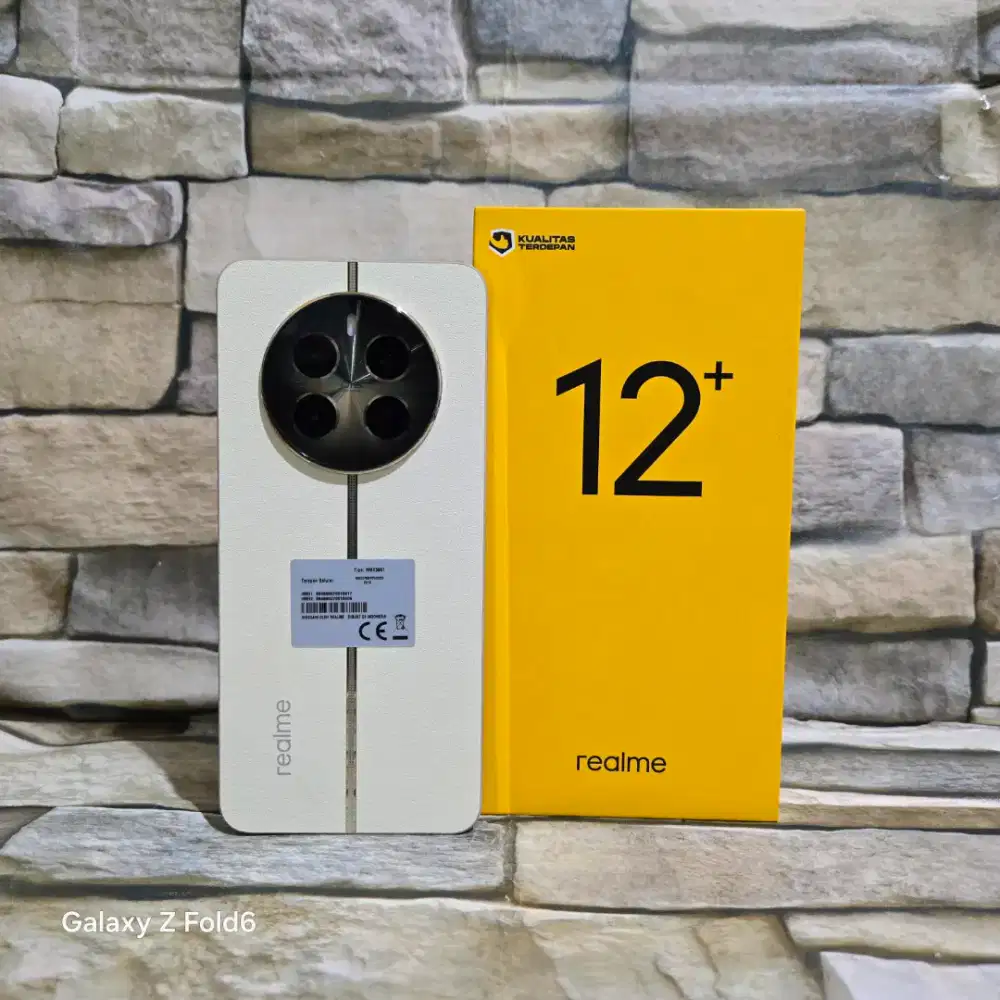 Realme 12 Plus 5G 12/512 Fulset segel mulus 98% Garansi panjang