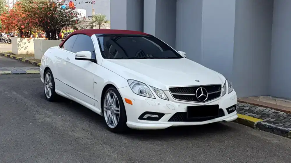 [LOW KM] Mercedes Benz Mercy E250 E 250 Cabriolet AMG 1.8 AT 2011/2012