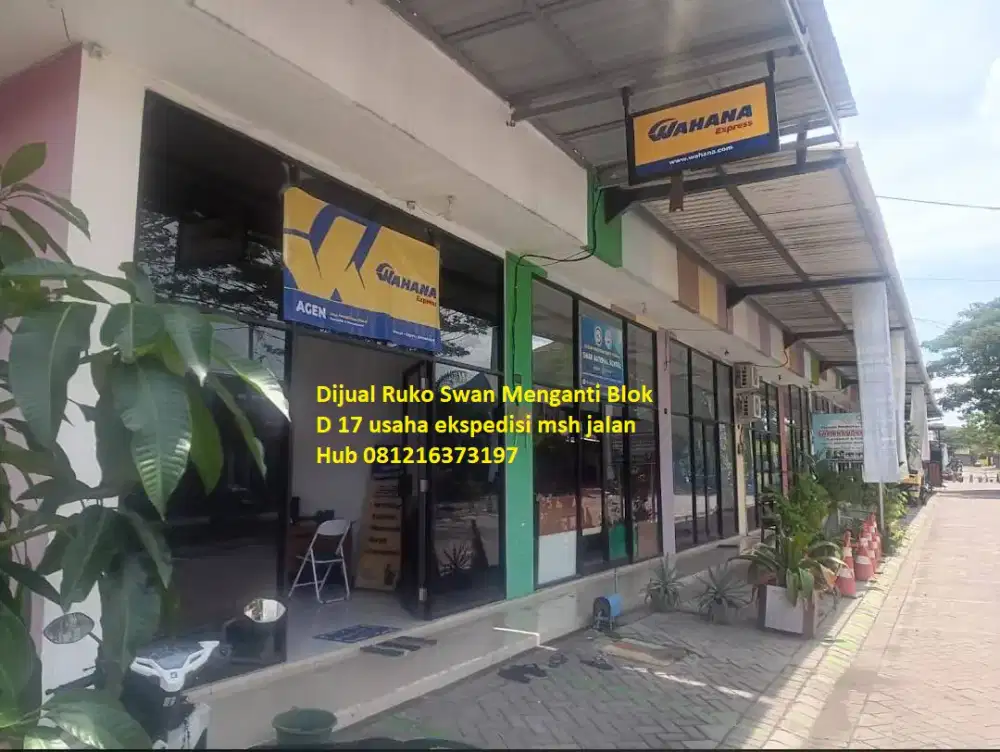 Ruko swan menganti (ekspedisi wahana)