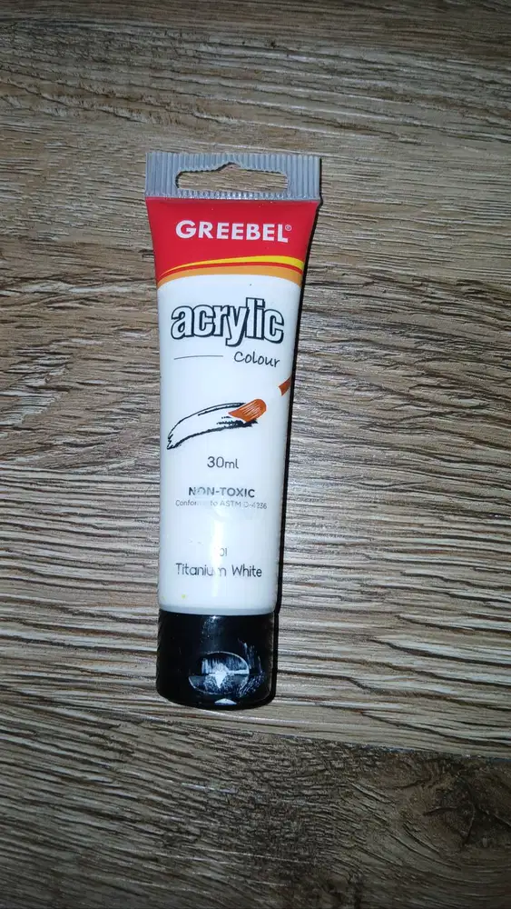 Cat Acrylic - GREEBEL TITANIUM WHITE COLOR