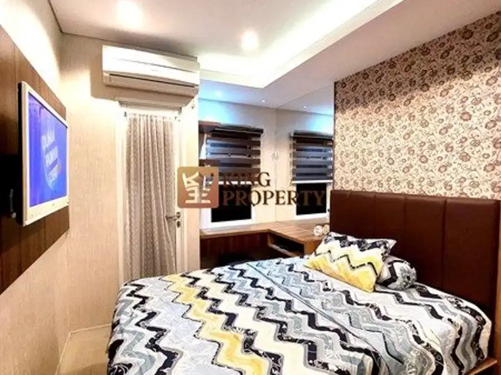 Lokasi Premium Sewa Studio Furnished Bagus di Madison Park Akses Kolam Renang, Gym, Sky Garden Dekat Mall Central Park, Neo Soho, Taman Anggrek