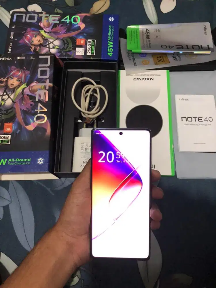 INFINIX NOTE 40 8+8/256 FULLSET