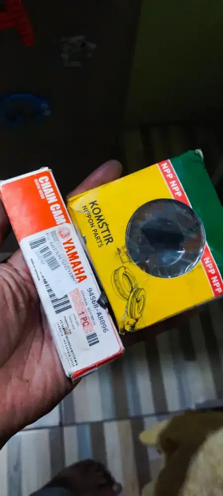 Rantai keteng dan komstir vixion