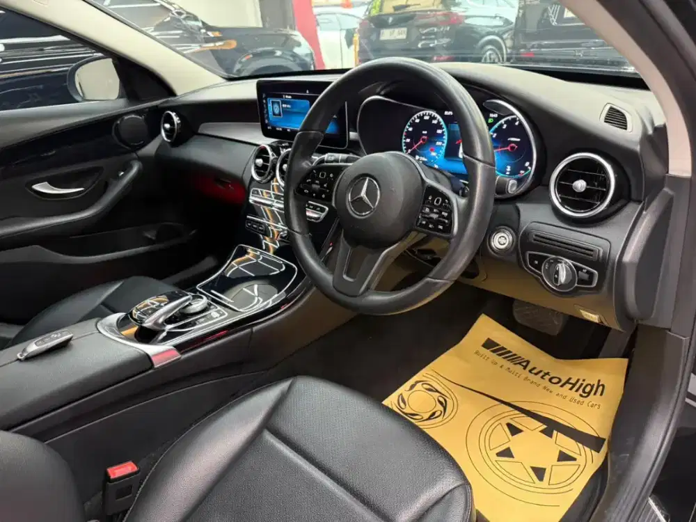 DP10% [Km37.000] C180 Avantgarde 2019 Black Reg 2020 #AUTOHIGH