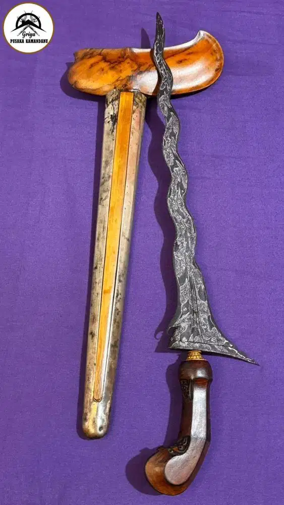 KERIS SABUK INTEN LUK 11 PAMOR MIRING TUMPAL KELI TANGGUH AMANGKURAT