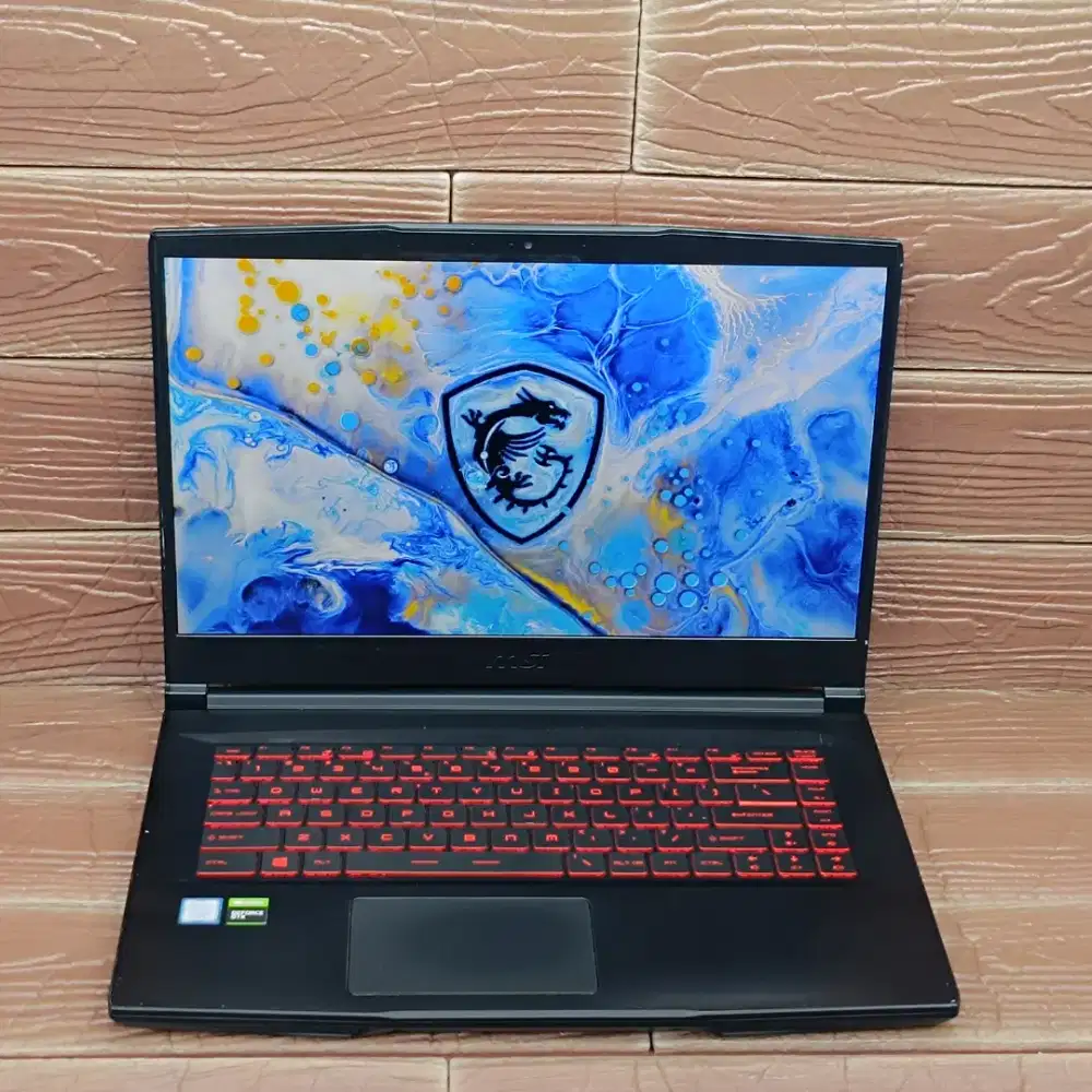 MSI GAMING GF63 Thin 9RCX Intel Core i7-9750H 8GB/256GB GTX 1050 Ti