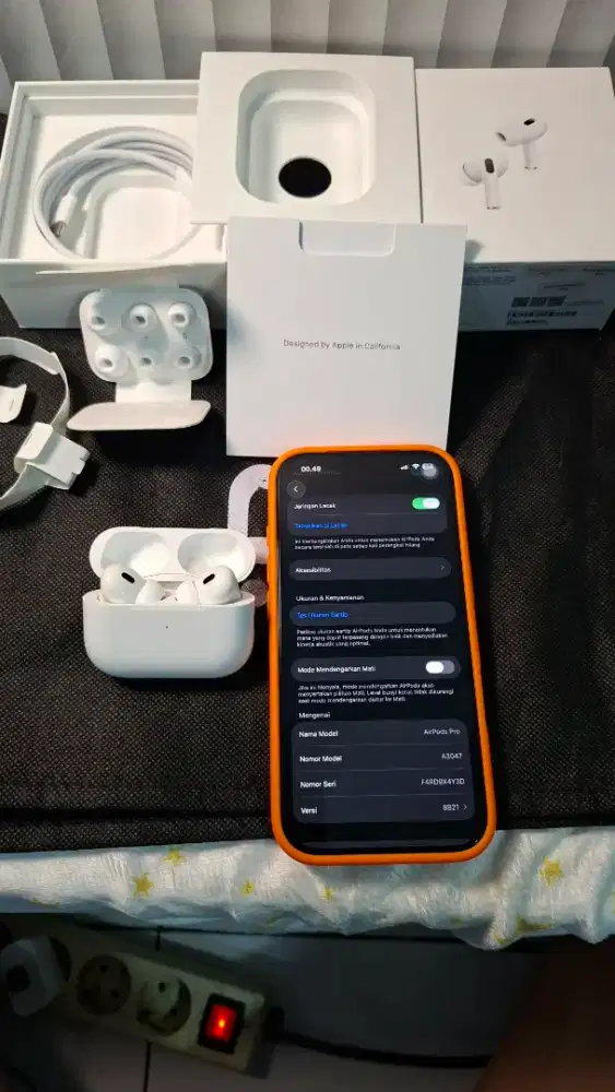 Airpods pro gen 2 type C ibox garansi desember 2026 like new