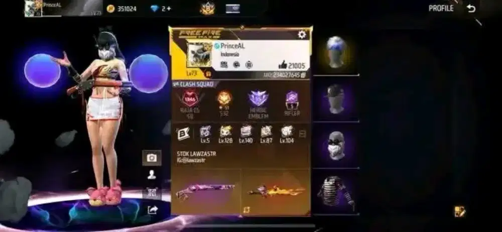 Jual akun ff data aman