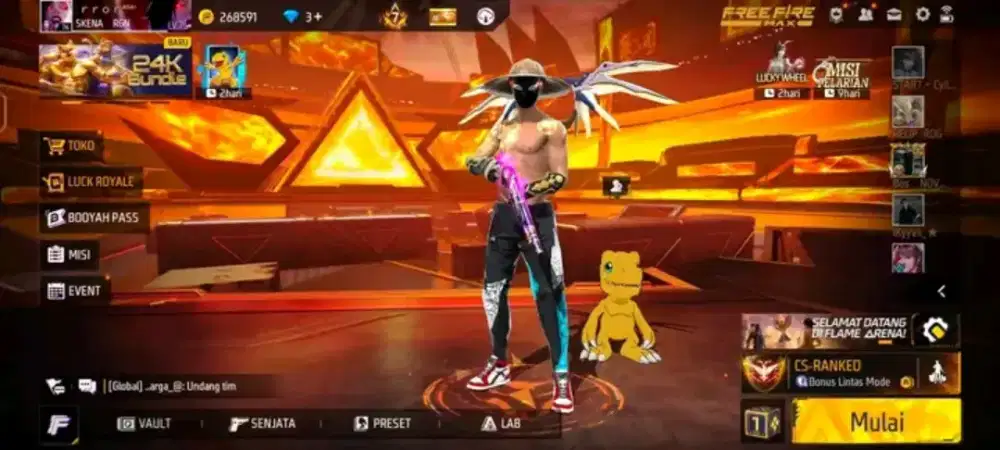 Jual akun ff data aman