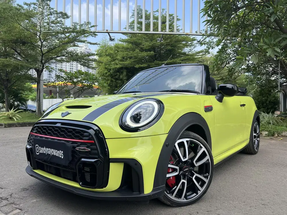 KM.8.000 MINI COOPER JCW CABRIO CABRIOLET 2024/2023 S YELLOW TDP75JT