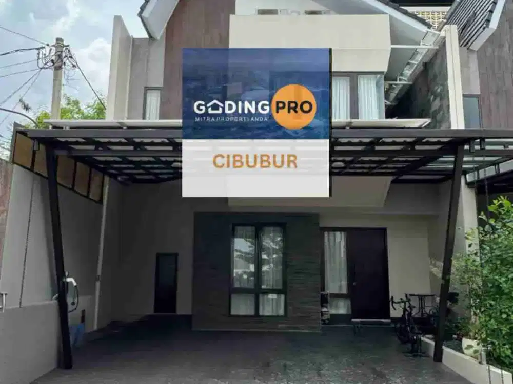 Rumah 2 lantai semi furnish di Cimanggis Depok