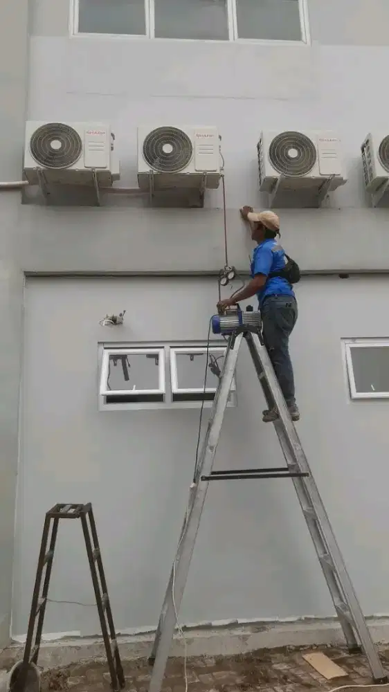 SERVICE AC KULKAS MESIN CUCI POMPA AIR BONGKAR PASANG AC