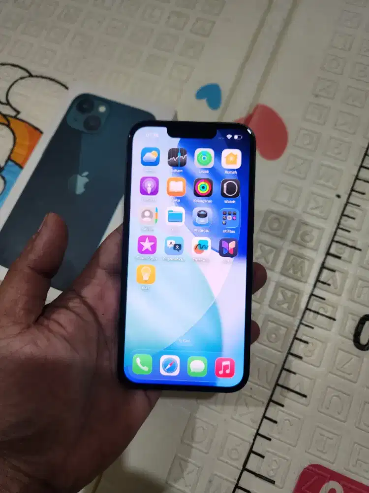 Iphone 13 ibox 128 gb resmi lengkap ori