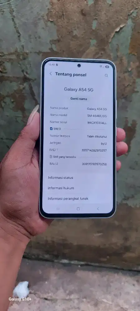 Samsung A54 5G Ram 8/256gb NFC Like new (Dusnya hilang)
