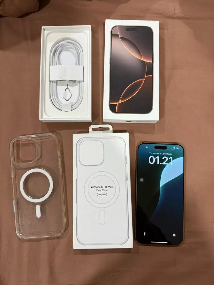 Iphone 16 pro max 256 ibox desert titanium